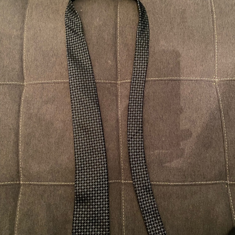 Men's Black and Gray Patterned Blazer